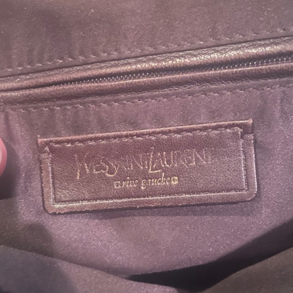 Yves Saint Laurent Muse Chocolate Brown Leather - Picture 6 of 7